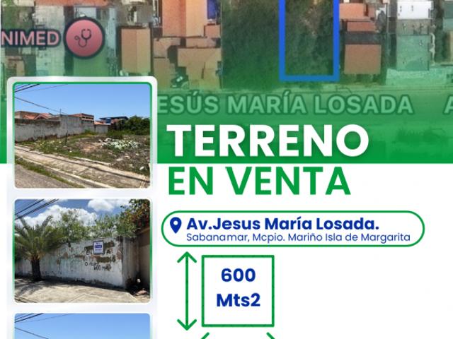Terreno en venta en Porlamar, Nueva Esparta