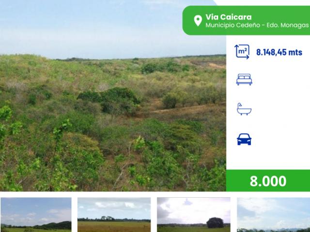 Terreno en venta en Monagas