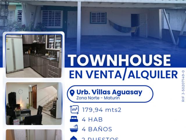 Casa en venta en Villas Aguasay, Maturín