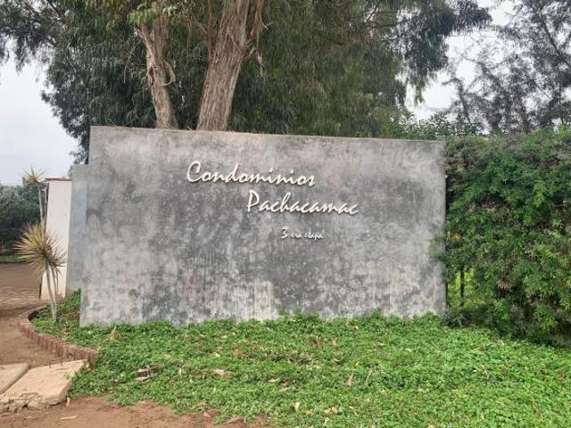 SE VENDEN TERRENOS EN HERMOSO CONDOMINIO EN PACHACAMAC A 45 MINUTOS DE LIMA