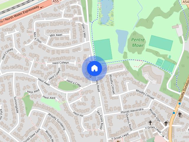 Apartment for rent in Abergele, Wales