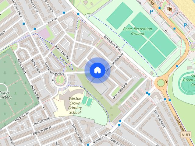 Apartment for rent in Westoe, South Shields