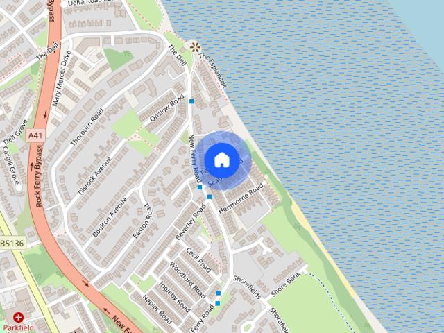 Apartment for rent in New Ferry, Wirral