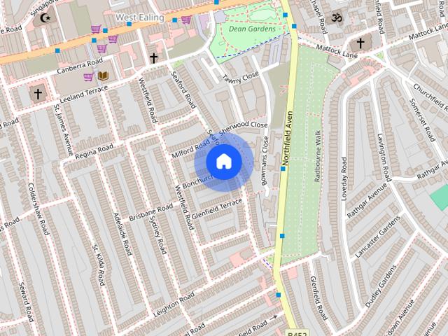 House for rent in West Ealing, Greater London