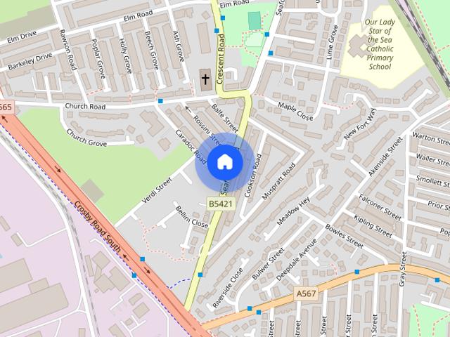 House for rent in Litherland, Sefton