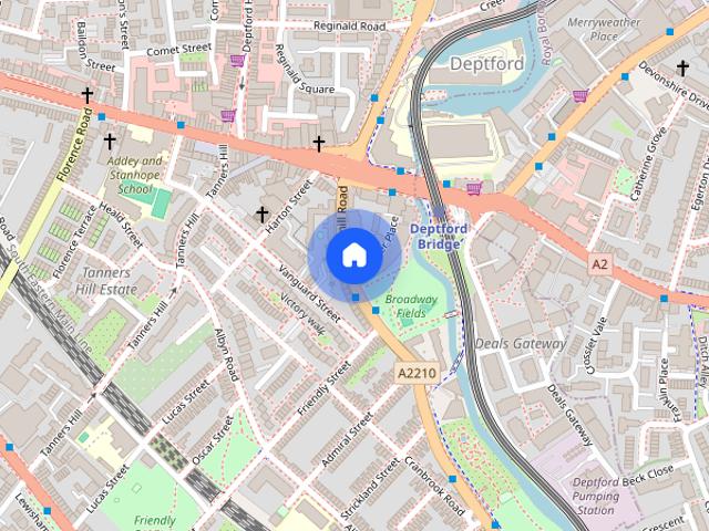 Apartment for rent in London Borough of Lewisham, Deptford