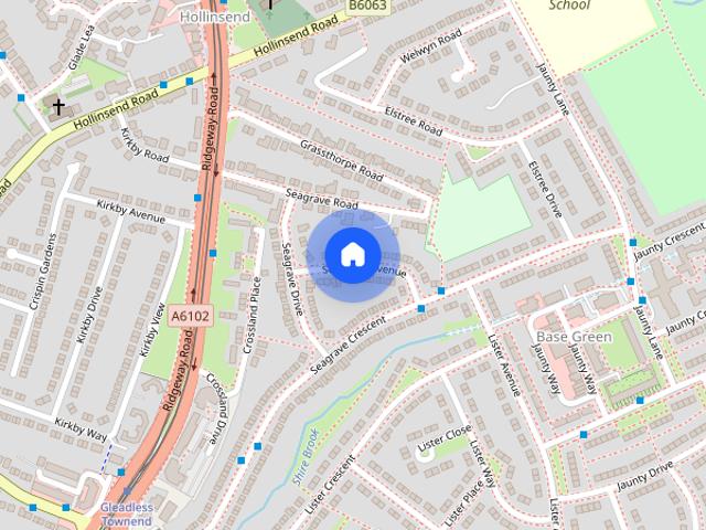 House for rent in Gleadless, South Yorkshire