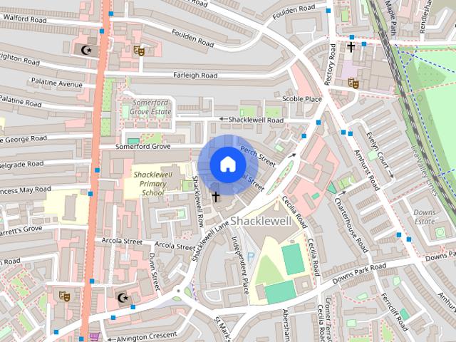 Apartment for rent in Shacklewell, Greater London
