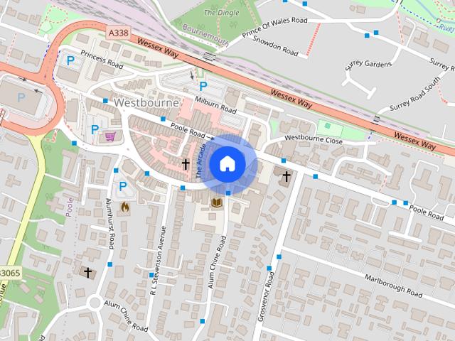 Apartment for rent in Westbourne, Bournemouth