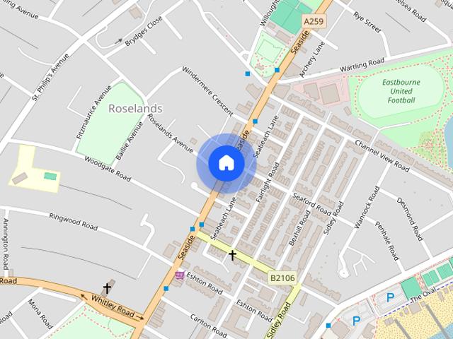 Apartment for rent in Roselands, Eastbourne