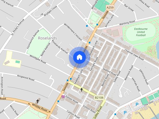 Apartment for rent in Roselands, Eastbourne