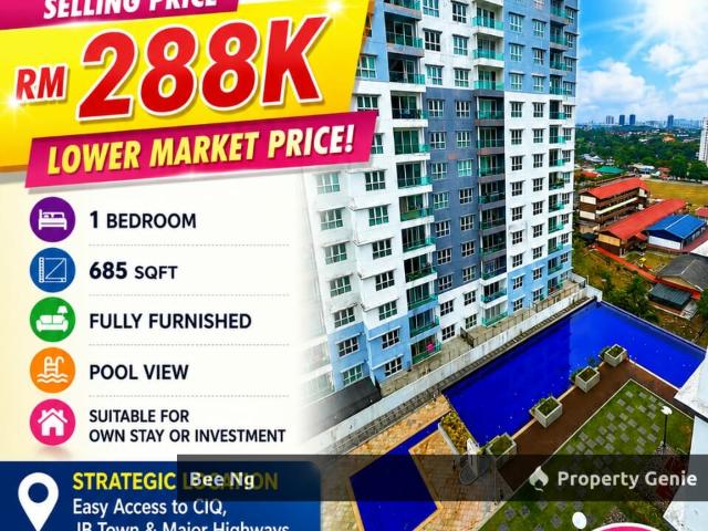 Condominium for sale in Johore Bahru, Johor