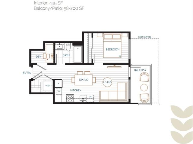Apartment for rent in Harbour Chines, Coquitlam