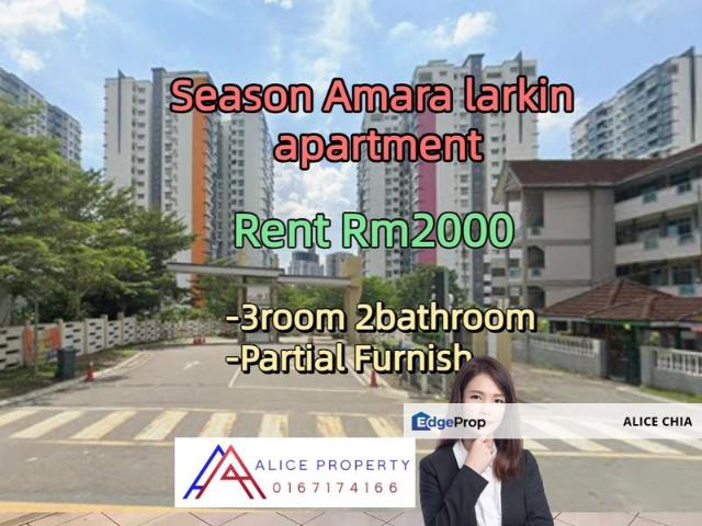 Condominium for rent in Johore Bahru, Johor