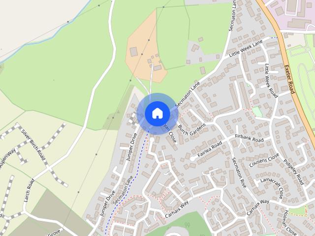 House for rent in Dawlish, Bridford