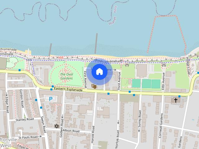 Apartment for rent in Cliftonville West, Thanet