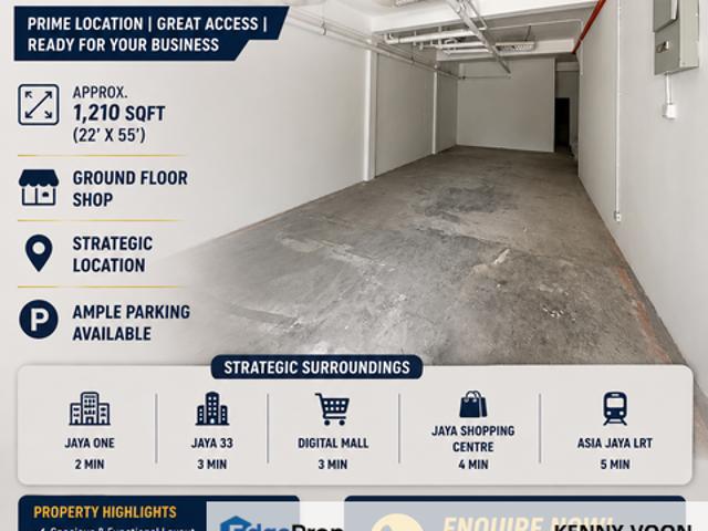 Shop for rent in Petaling, Damansara Damai