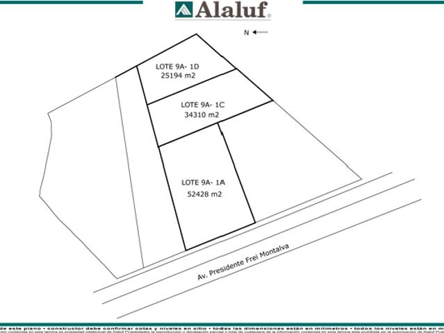 Terreno en venta en Algarrobal, Metropolitana