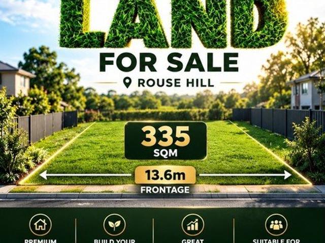 Land for sale in Rouse Hill, Sydney