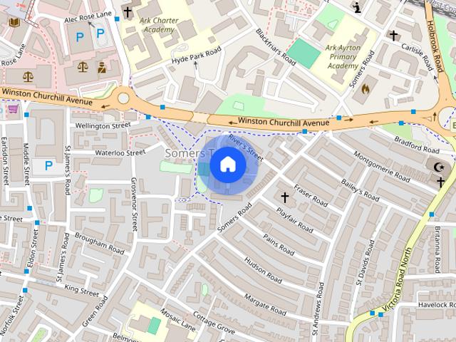 Apartment for rent in Somers Town, City Of Portsmouth