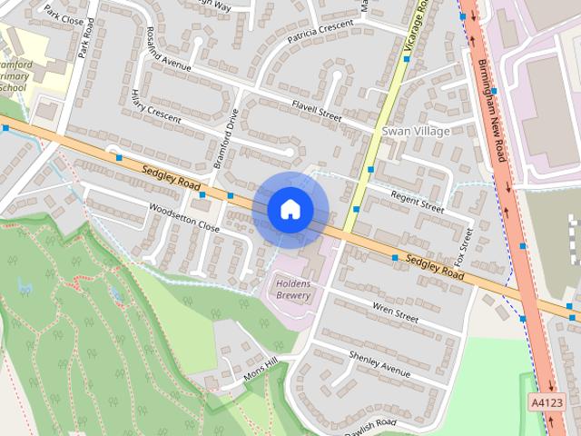 House for rent in Swan Village, Coseley