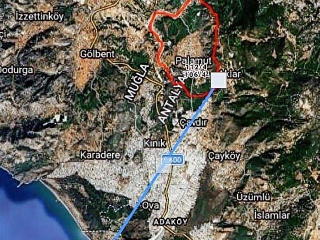 Çavdır, Kaş içerisinde satılık Arsa