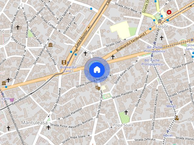 Casă închirieri în Mântuleasa, București