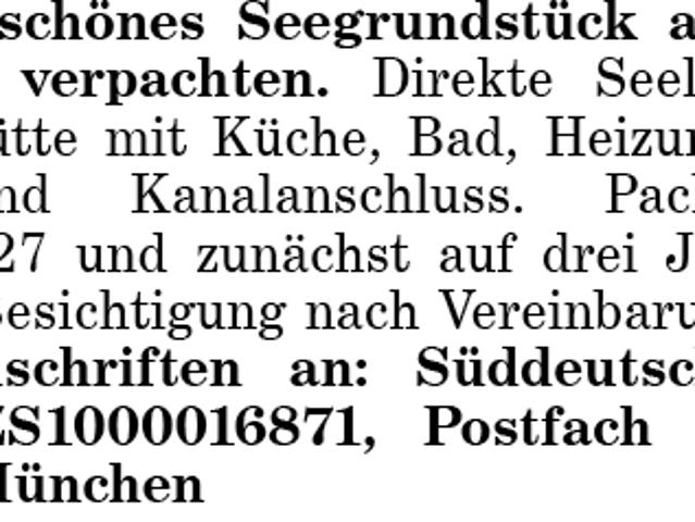 Erdgeschosswohnung mieten in Riedering, Bayern
