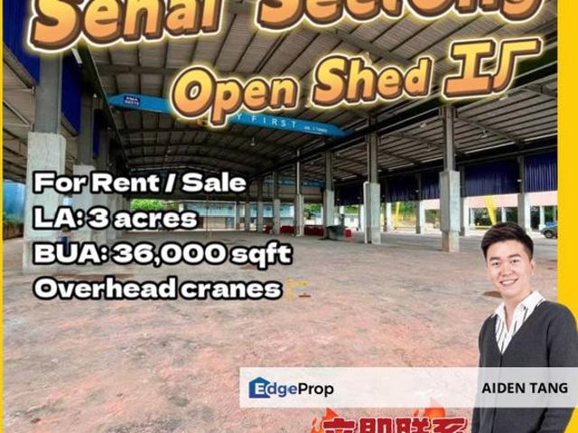 Warehouse for rent in Seelong, Johor