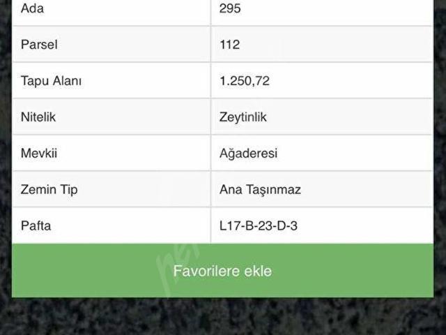 Ulamış Mahallesi, Seferihisar içerisinde satılık Arsa