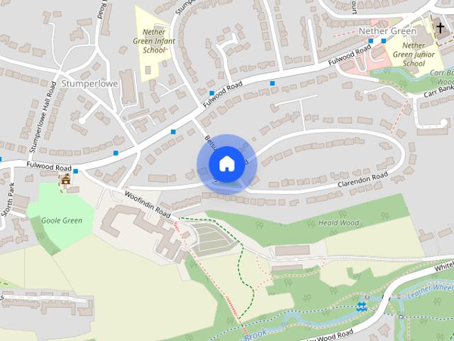 Apartment for rent in Stumperlowe, Fulwood