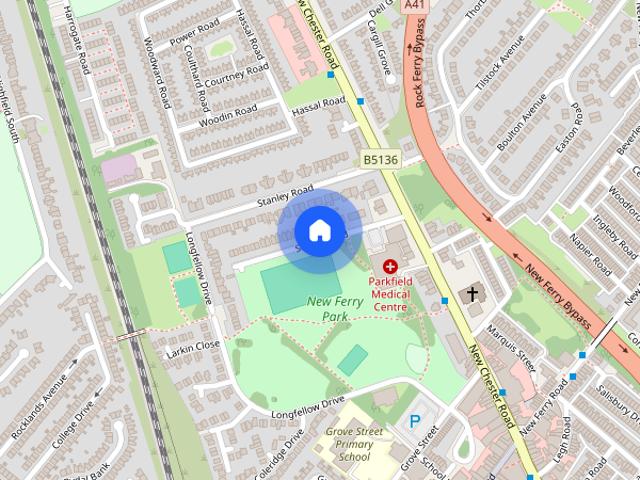 Apartment for rent in New Ferry, Wirral
