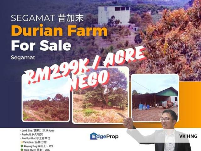 Warehouse for sale in Segamat, Johor