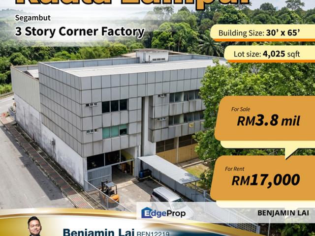 Warehouse for sale in Country Heights Damansara, Kuala Lumpur