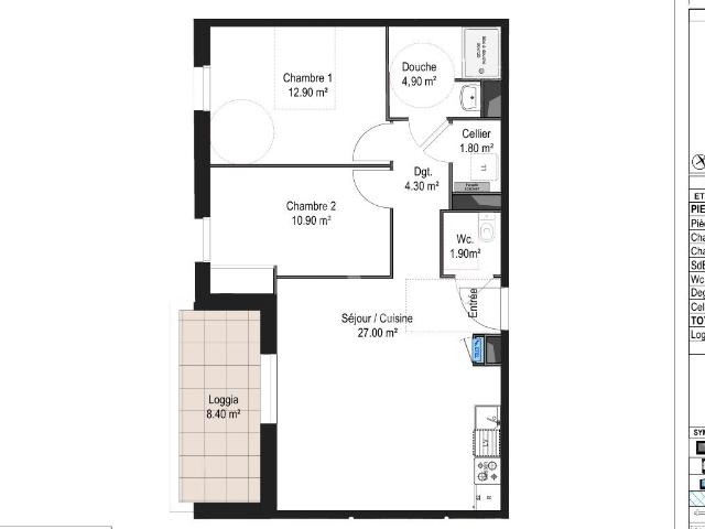 Appartement vente à Segré, Segré-en-Anjou Bleu
