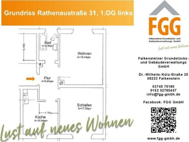 Apartment mieten in Falkenstein, Sachsen