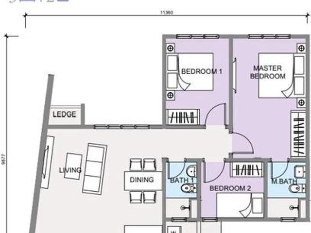 Condominium for rent in Petaling, Alam Impian