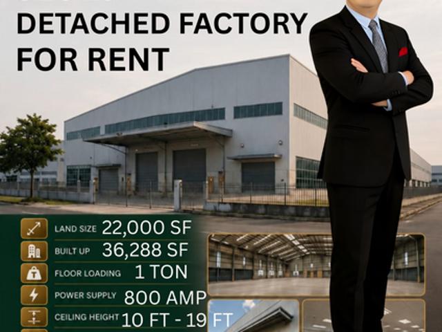 Warehouse for rent in Petaling Jaya, Petaling