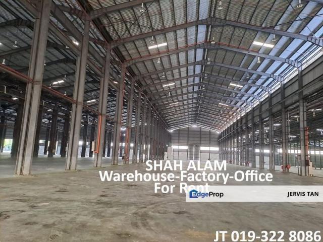 Warehouse for rent in Petaling Jaya, Petaling