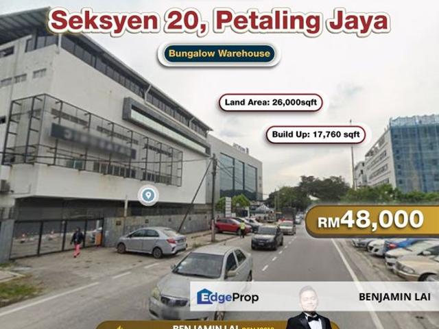 Warehouse for rent in Petaling, Damansara Damai
