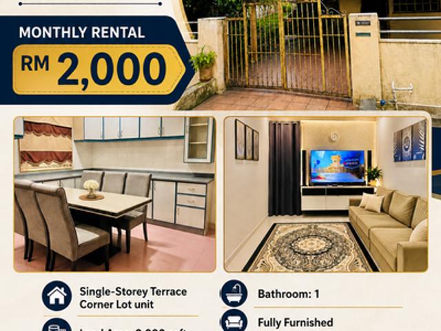 House for rent in Petaling, Alam Impian