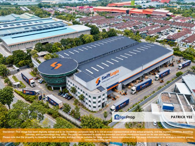 Warehouse for rent in Seksyen 33, Shah Alam