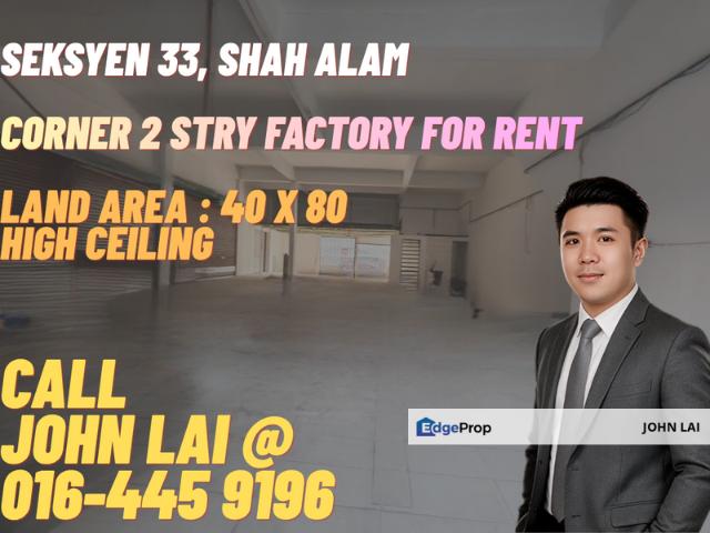 Warehouse for rent in Port Klang, Selangor