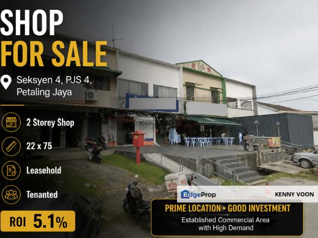 Shop for sale in Petaling, Damansara Damai