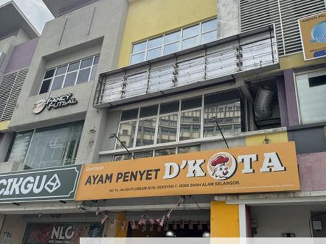 Shop for sale in Petaling, Damansara Damai