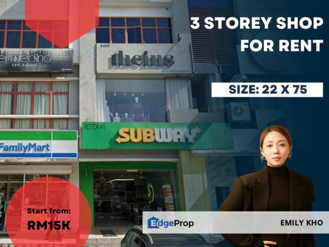 Shop for rent in Petaling, Damansara Damai