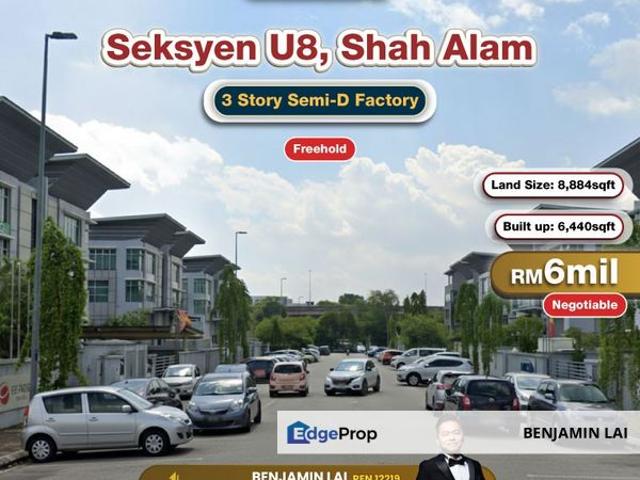 Warehouse for sale in Petaling, Alam Impian