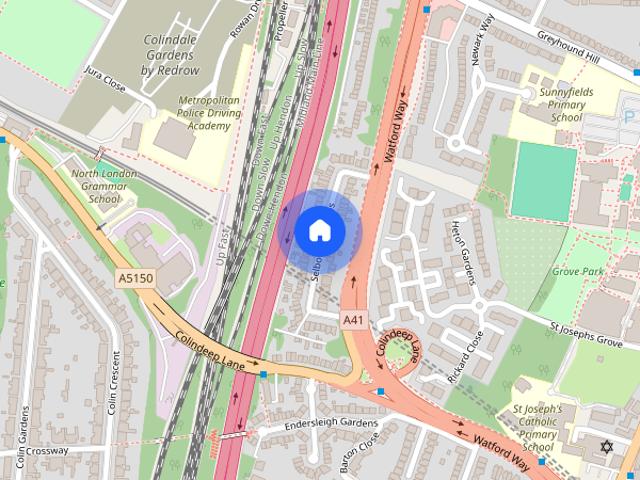 Apartment for rent in Hendon Central, The Hyde