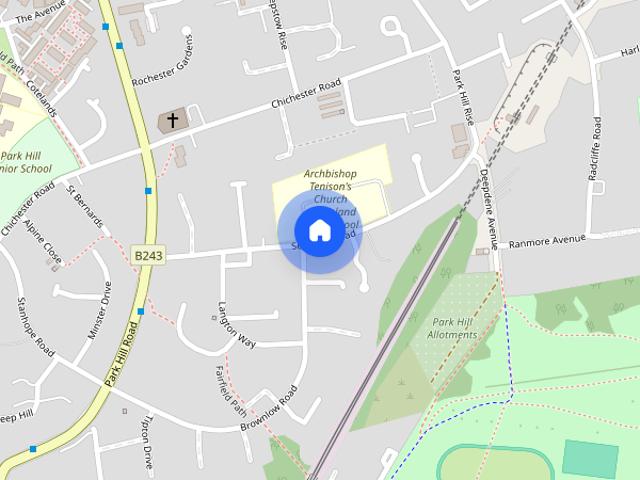 Apartment for rent in London Borough of Croydon, Addiscombe