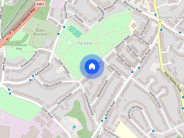 House for rent in Dixons Green, West Midlands